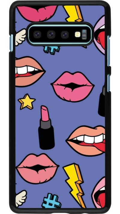 Coque Samsung Galaxy S10+ - Lips and lipgloss