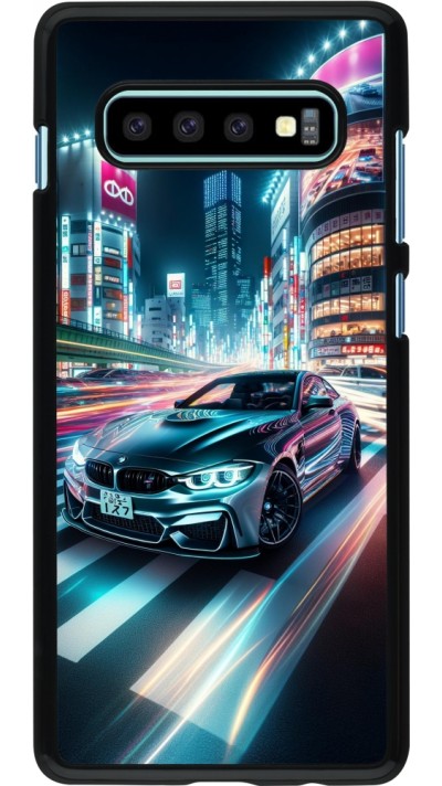 Coque Samsung Galaxy S10+ - BMW M4 Tokyo Night