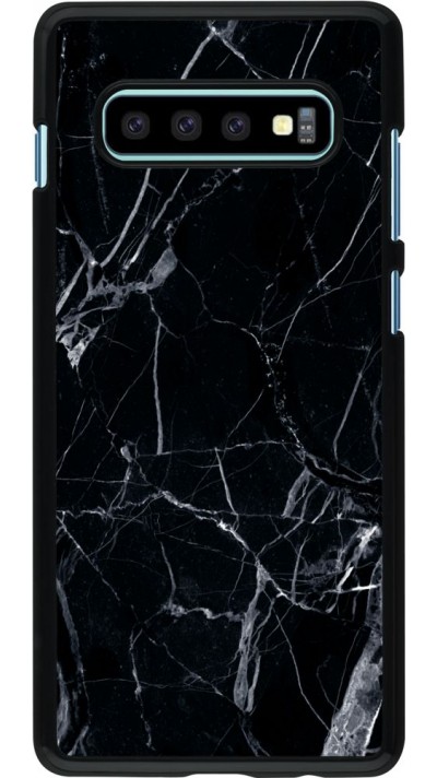 Hülle Samsung Galaxy S10+ - Marble Black 01