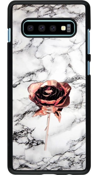 Coque Samsung Galaxy S10+ - Marble Rose Gold