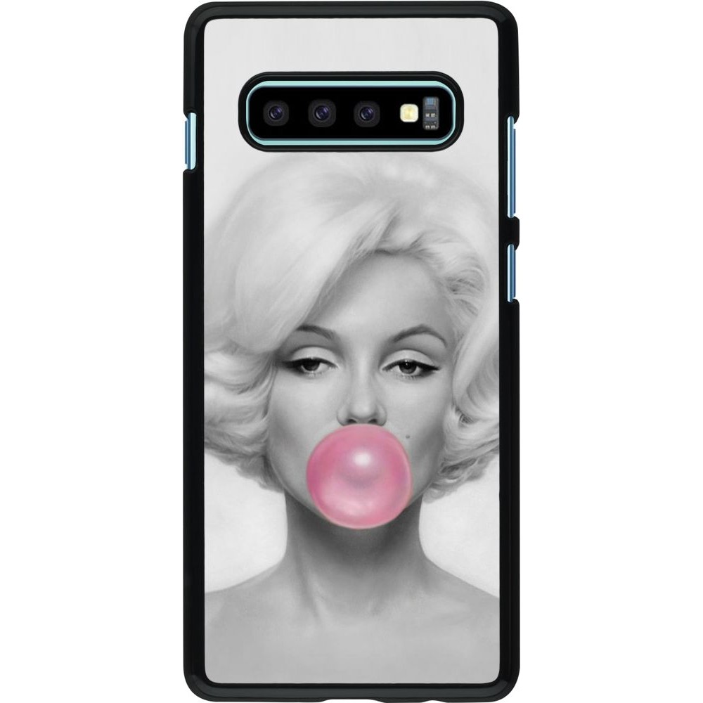 Hülle Samsung Galaxy S10+ - Marilyn Bubble
