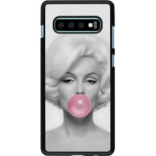 Hülle Samsung Galaxy S10+ - Marilyn Bubble