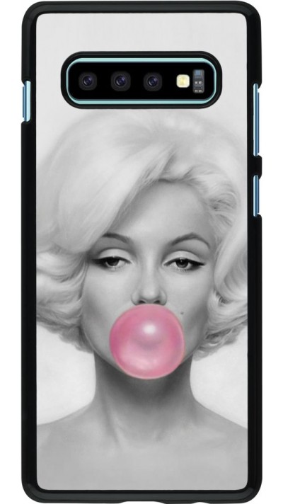 Hülle Samsung Galaxy S10+ - Marilyn Bubble