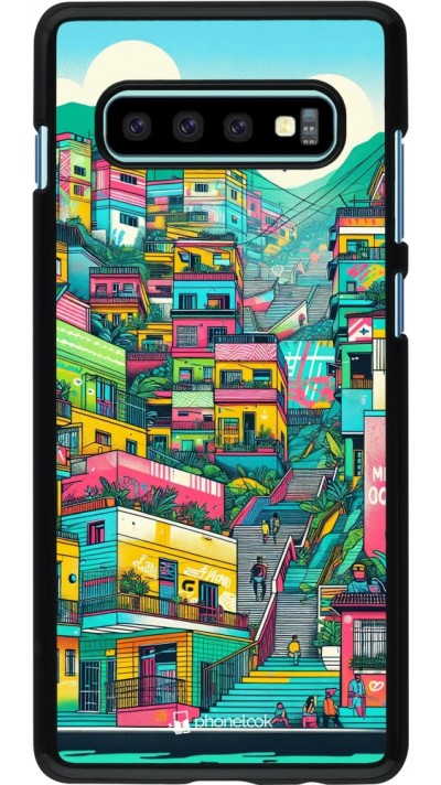 Coque Samsung Galaxy S10+ - Medellin Comuna 13 Art