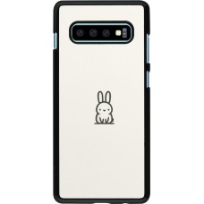Samsung Galaxy S10+ Case Hülle - Minimal Häschen Süße