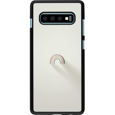 Samsung Galaxy S10+ Case Hülle - Mini Regenbogen Minimal
