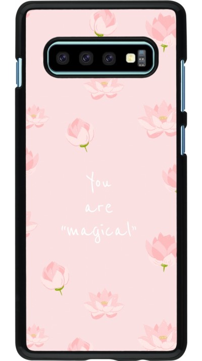 Samsung Galaxy S10+ Case Hülle - Mom 2023 your are magical