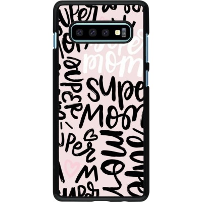 Samsung Galaxy S10+ Case Hülle - Mom 2024 Super mom