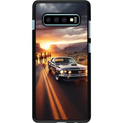 Samsung Galaxy S10+ Case Hülle - Mustang 69 Grand Canyon