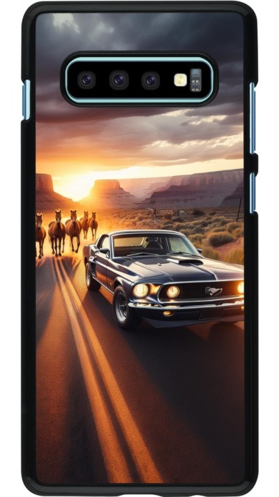 Coque Samsung Galaxy S10+ - Mustang 69 Grand Canyon