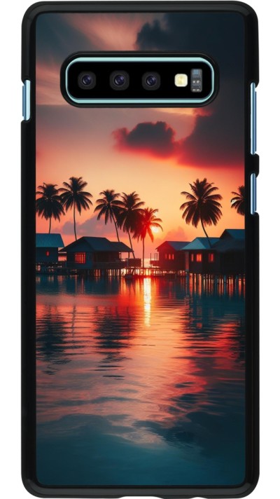 Coque Samsung Galaxy S10+ - Paradis Maldives