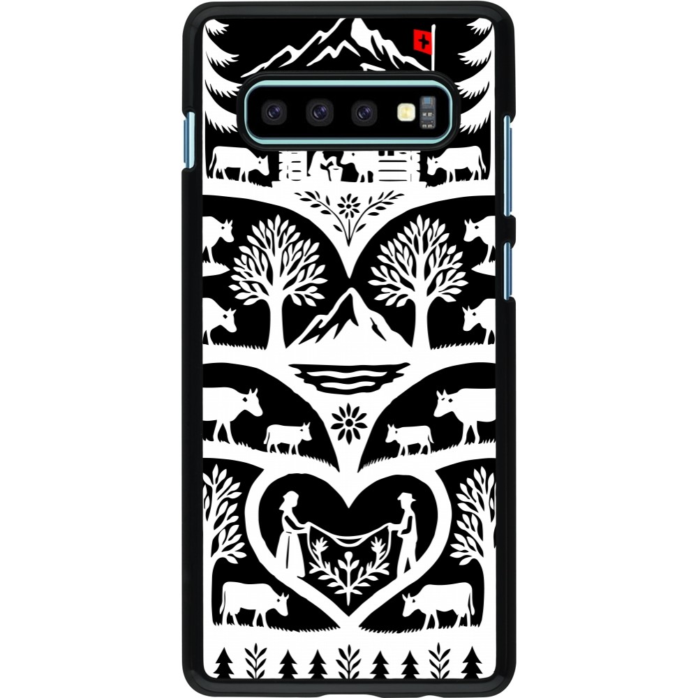 Samsung Galaxy S10+ Case Hülle - Poya Schweiz 2 schwarz