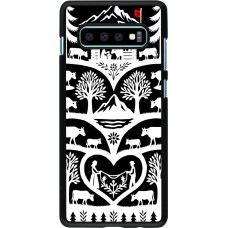 Samsung Galaxy S10+ Case Hülle - Poya Schweiz 2 schwarz