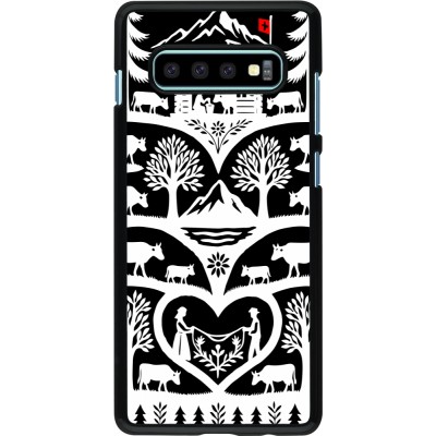 Samsung Galaxy S10+ Case Hülle - Poya Schweiz 2 schwarz