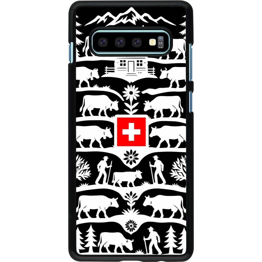 Samsung Galaxy S10+ Case Hülle - Poya Schweiz 3 schwarz