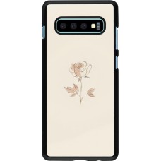 Samsung Galaxy S10+ Case Hülle - Rosa Sand Minimalistisch