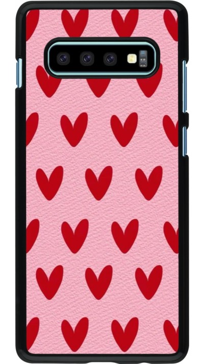 Coque Samsung Galaxy S10+ - Saint Valentines Day 26 Pattern heart