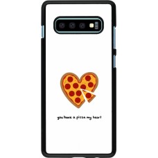 Coque Samsung Galaxy S10+ - Saint Valentines Day 26 You have my pizza heart