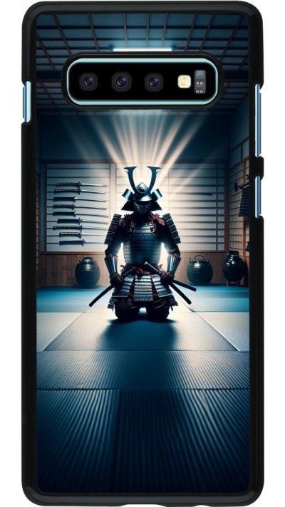 Coque Samsung Galaxy S10+ - Samouraï en prière