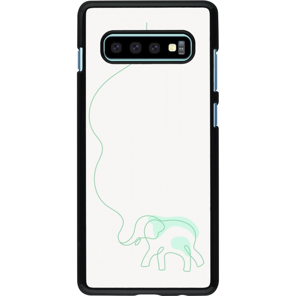 Samsung Galaxy S10+ Case Hülle - Spring 23 baby elephant