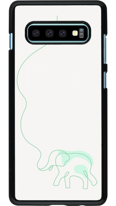 Samsung Galaxy S10+ Case Hülle - Spring 23 baby elephant