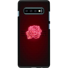 Samsung Galaxy S10+ Case Hülle - Spring 23 neon rose