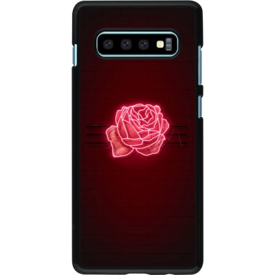 Samsung Galaxy S10+ Case Hülle - Spring 23 neon rose