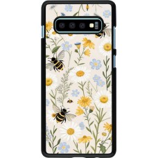 Coque Samsung Galaxy S10+ - Pattern bees Spring 2026