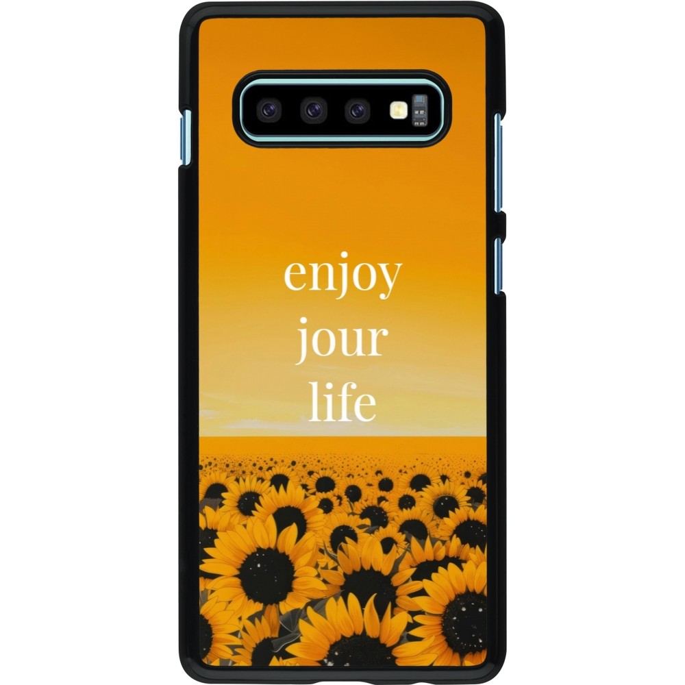 Coque Samsung Galaxy S10+ - Summer 2025 Enjoy your life