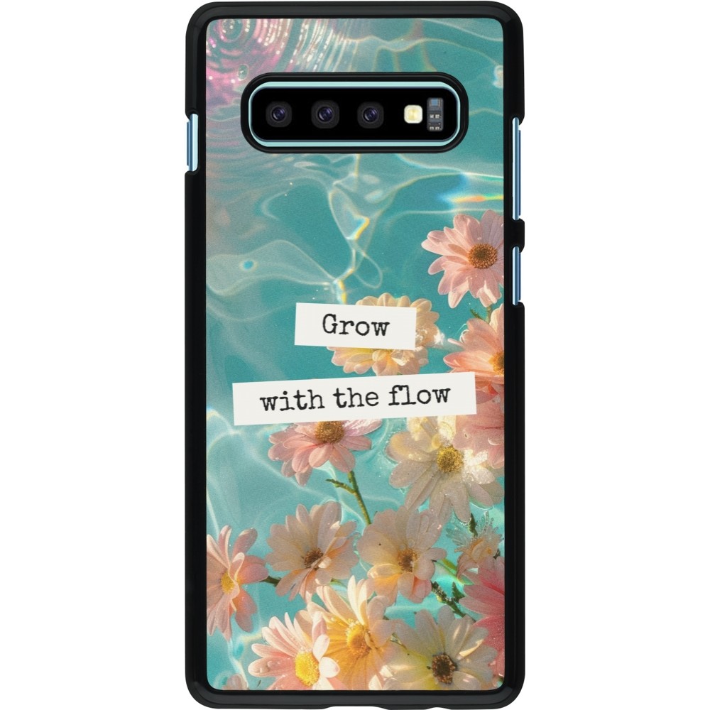 Samsung Galaxy S10+ Case Hülle - Summer 2025 Grow with the flow