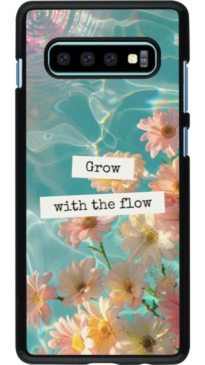 Coque Samsung Galaxy S10+ - Summer 2025 Grow with the flow