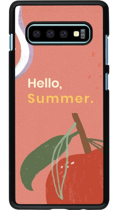 Coque Samsung Galaxy S10+ - Summer 2025 Hello summer