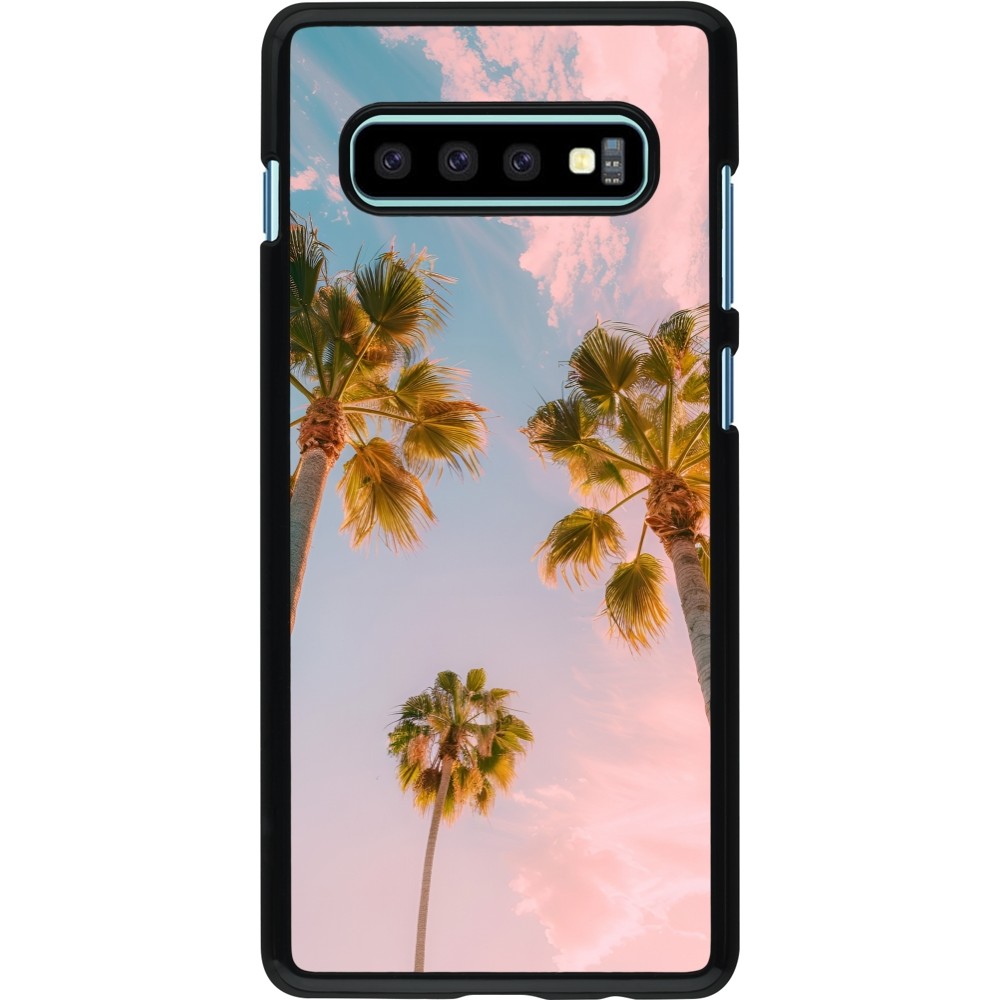Samsung Galaxy S10+ Case Hülle - Summer 2025 Palmiers