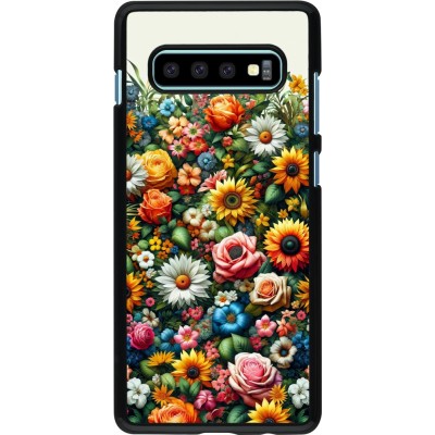 Coque Samsung Galaxy S10+ - Summer Floral Pattern