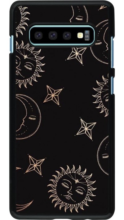 Coque Samsung Galaxy S10+ - Suns and Moons