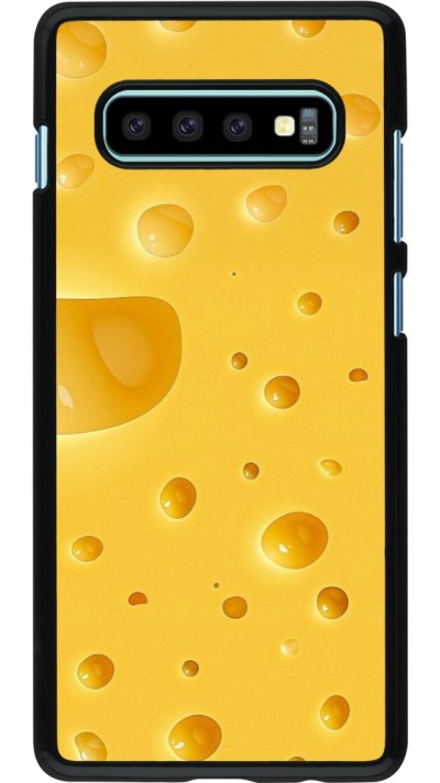 Samsung Galaxy S10+ Case Hülle -  Nationalfeiertag Schweiz Cheese
