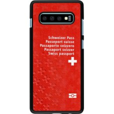 Hülle Samsung Galaxy S10+ - Swiss Passport