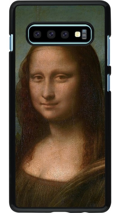 Coque Samsung Galaxy S10+ - Tableau art - La Joconde - Léonard de Vinci Coque Samsung Galaxy S10+ - Tableau art - La Joconde - Léonard de Vinci