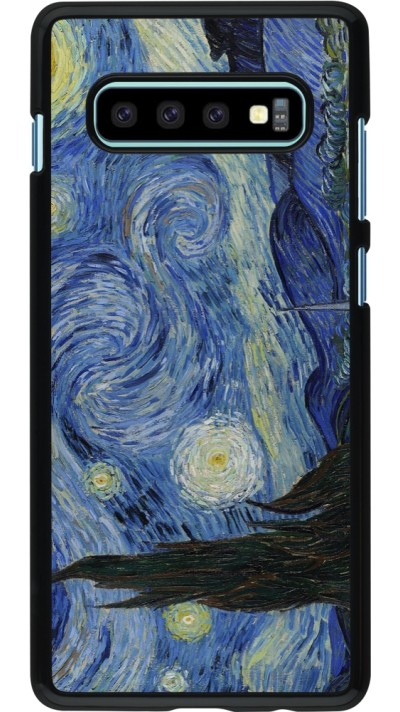 Coque Samsung Galaxy S10+ - Tableau art - La Nuit étoilée - Van Gogh Coque Samsung Galaxy S10+ - Tableau art - La Nuit étoilée - Van Gogh