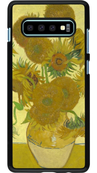 Coque Samsung Galaxy S10+ - Tableau art - Les Tournesols - Van Gogh Coque Samsung Galaxy S10+ - Tableau art - Les Tournesols - Van Gogh