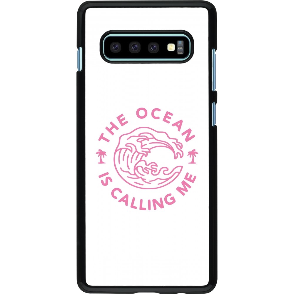 Samsung Galaxy S10+ Case Hülle - The Ocean is calling me