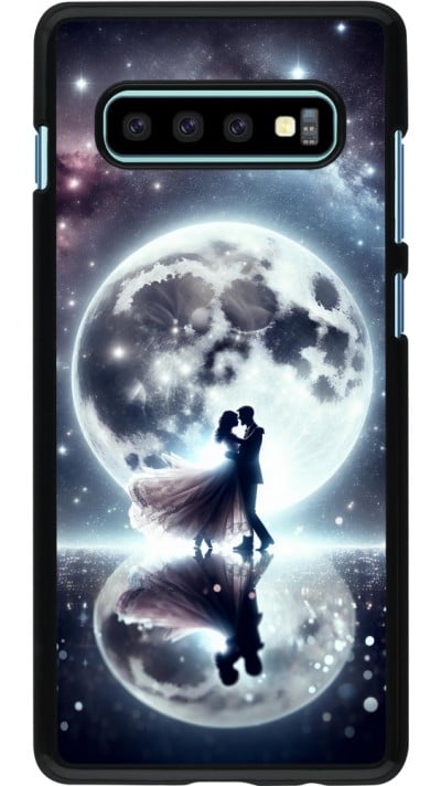 Coque Samsung Galaxy S10+ - Valentine 2024 Love under the moon