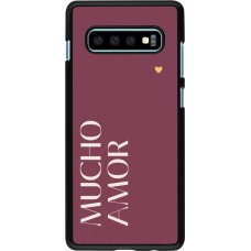 Coque Samsung Galaxy S10+ - Valentine 2024 mucho amor rosado