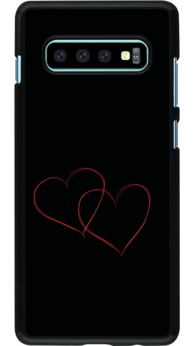Coque Samsung Galaxy S10+ - Valentine 2023 attached heart