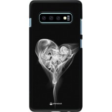 Coque Samsung Galaxy S10+ - Valentine 2022 Black Smoke