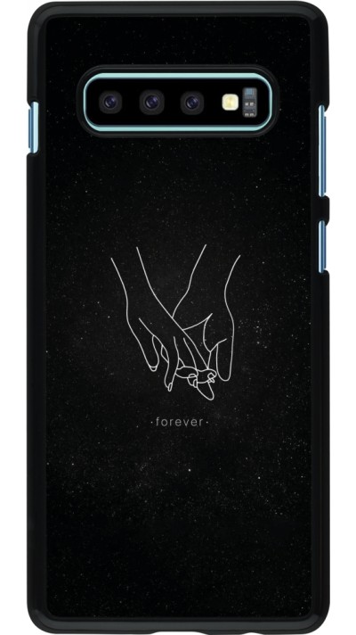 Coque Samsung Galaxy S10+ - Valentine 2023 hands forever