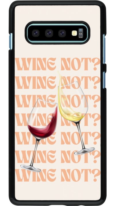 Samsung Galaxy S10+ Case Hülle - Wine not