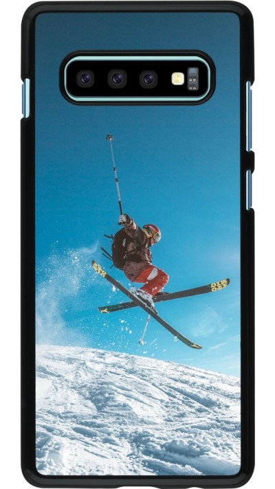 Coque Samsung Galaxy S10+ - Winter 22 Ski Jump