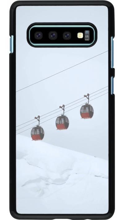 Coque Samsung Galaxy S10+ - Winter 22 ski lift