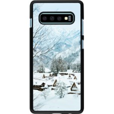 Coque Samsung Galaxy S10+ - Winter 25 Winter snowy landscape